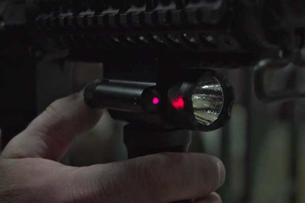 Sniper™ WATERPROOF Red Laser / Light Foregrip - image 6 from the video